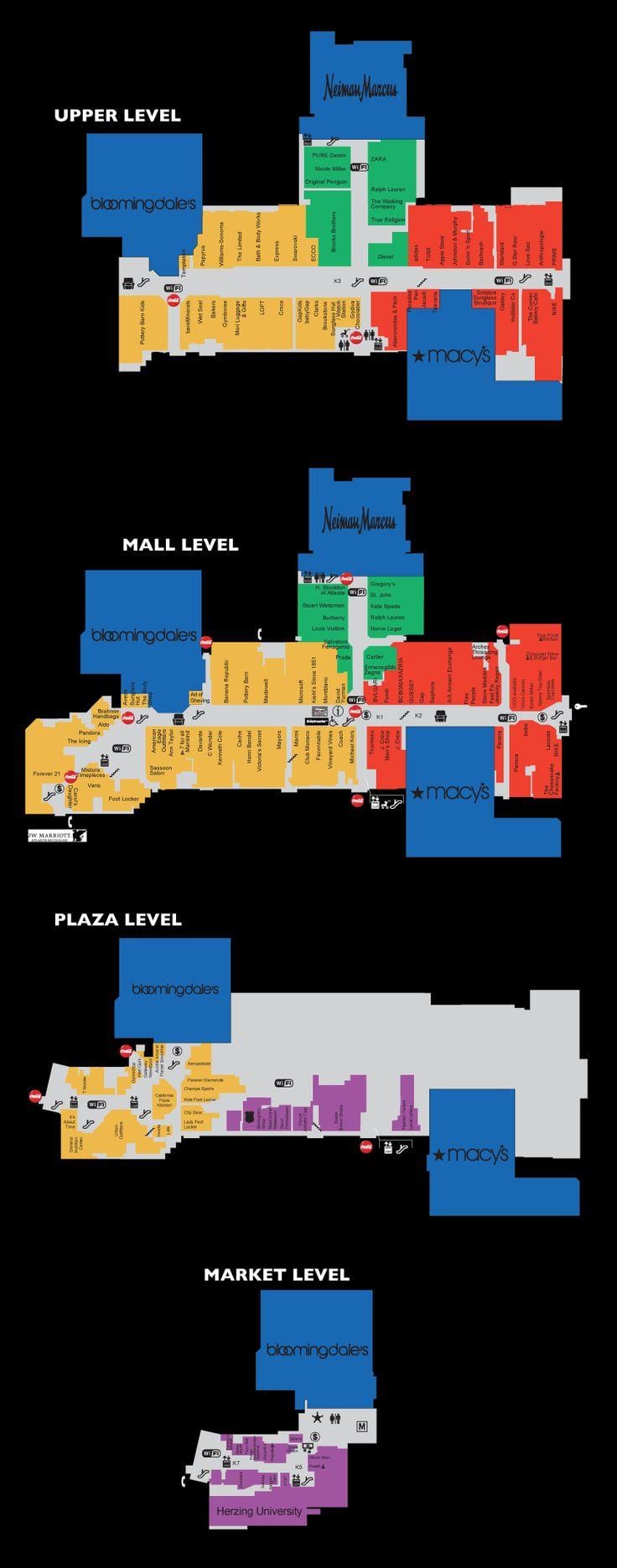 Lenox ตารางแผนที่ห้าง